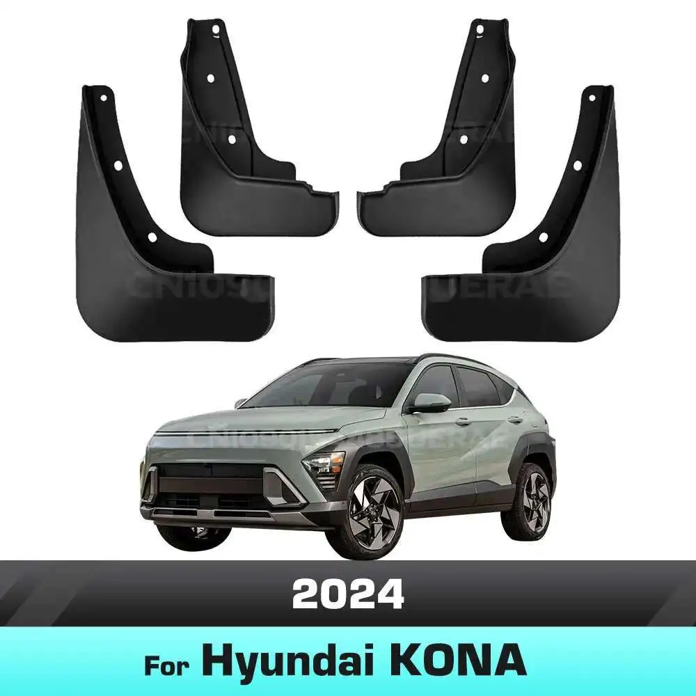 

Fender For Hyundai KONA 2024 Mudguard Mud Flaps Guard Splash Flap Mudguards Car Accessories