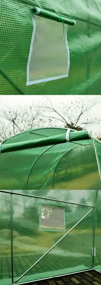 popular agriculture greenhouse /poly mesh cloth garden green house/ tunnel greenhouse