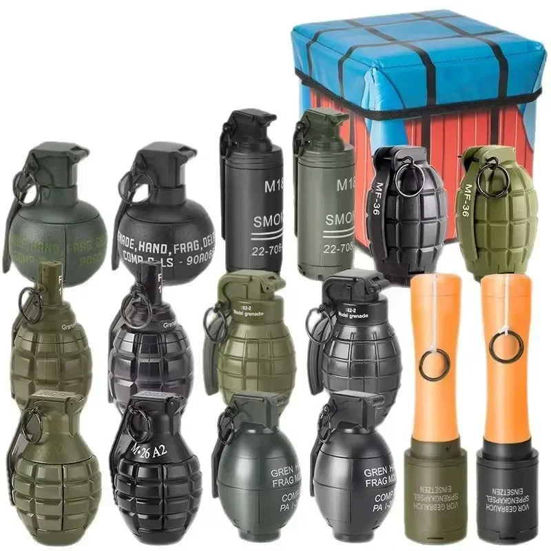 AQTactical قنبلة دخان نموذج M67 انفجار الألغام المياه قنبلة يدوية كذاب الدخان وغيرها من 10 نماذج قنبلة الادسنس المختلفة #2