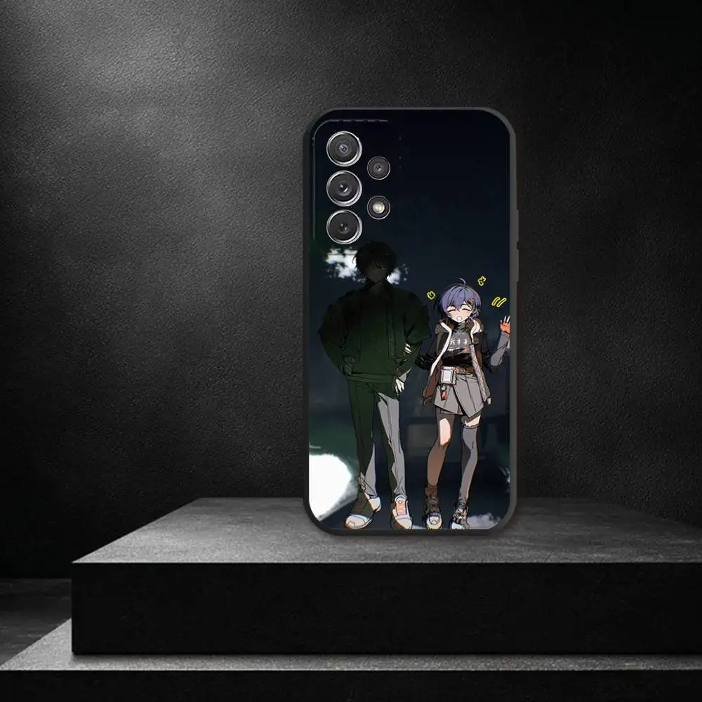 Zenless Z-Zone Zero Phone Case For Samsung S 25,24,23,22,30,21,10,9,Ultra,Plus,Lite,FE,4,5G Black Soft Case