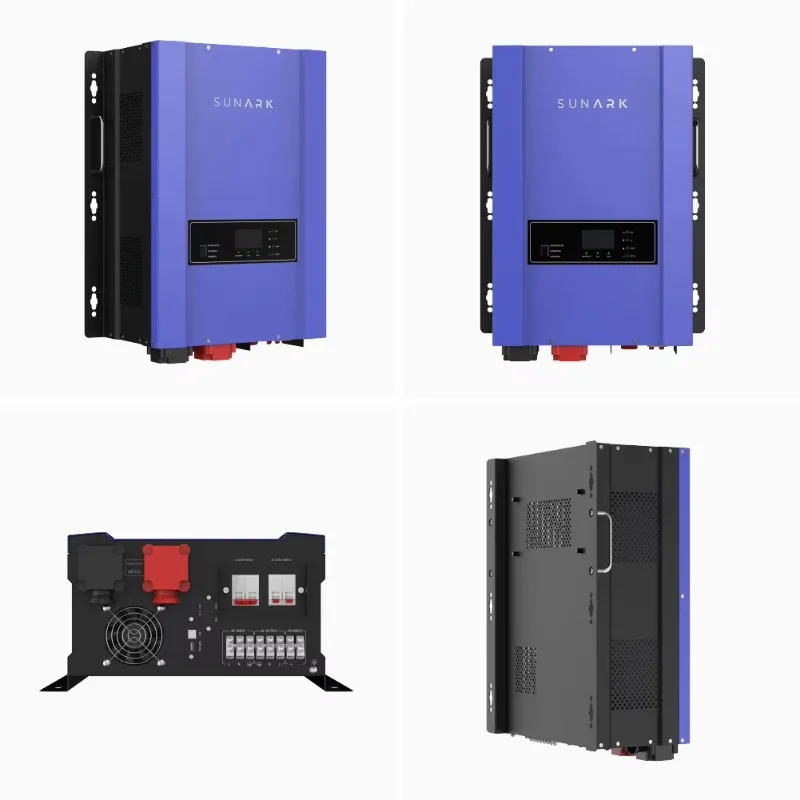 Sunark محول طاقة منخفض التردد 12 فولت إلى 220 فولت 6000 وات 8000 وات 10 كيلو وات 12 كيلو وات خارج الشبكة عاكس للطاقة الشمسية مرحلة واحدة إصدار الاتحاد الأوروبي