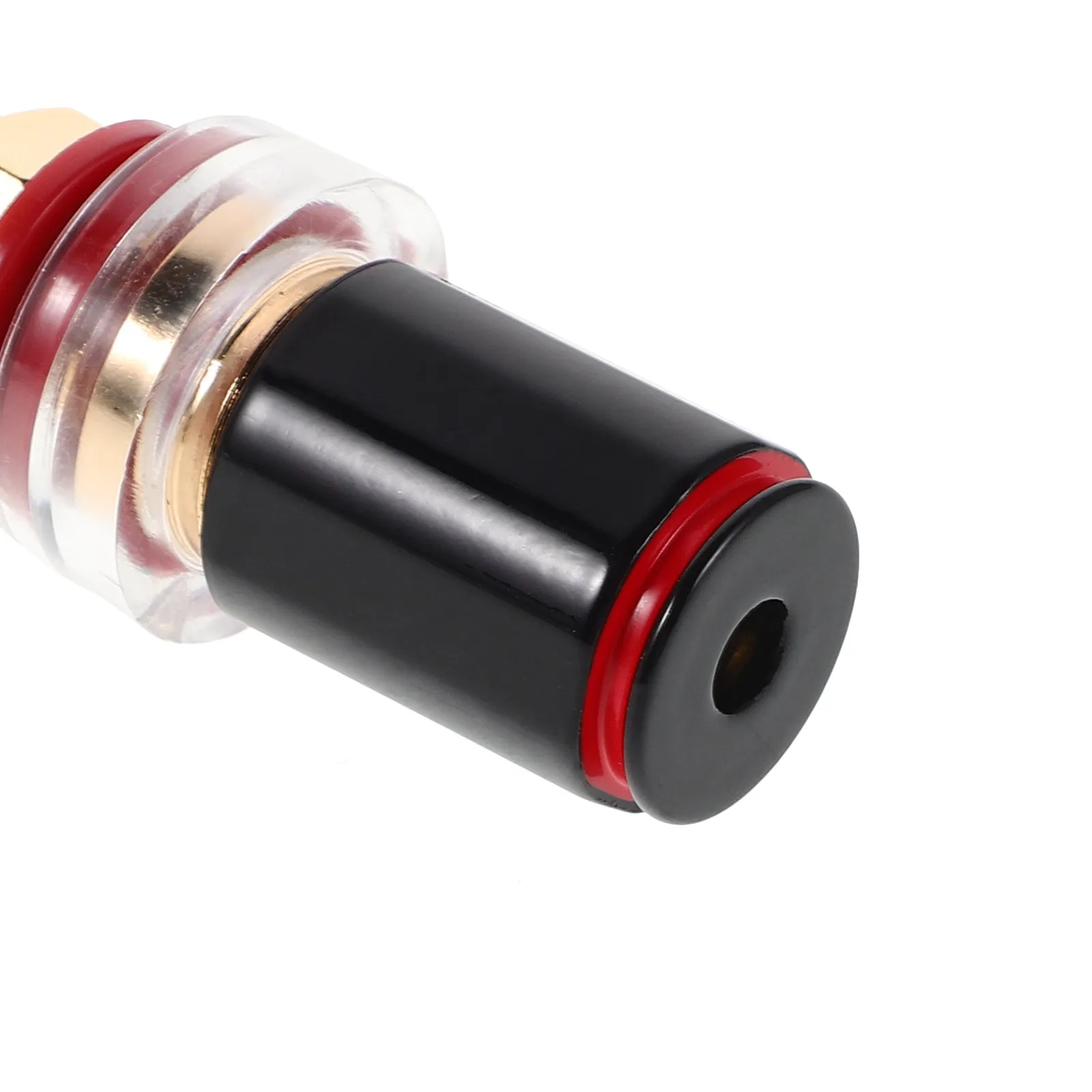 High-Fidelity Speaker Binding Post Terminal Connectors No-Solder Banana Plugs for Home Amplifier Theater Studio Sound Equipment