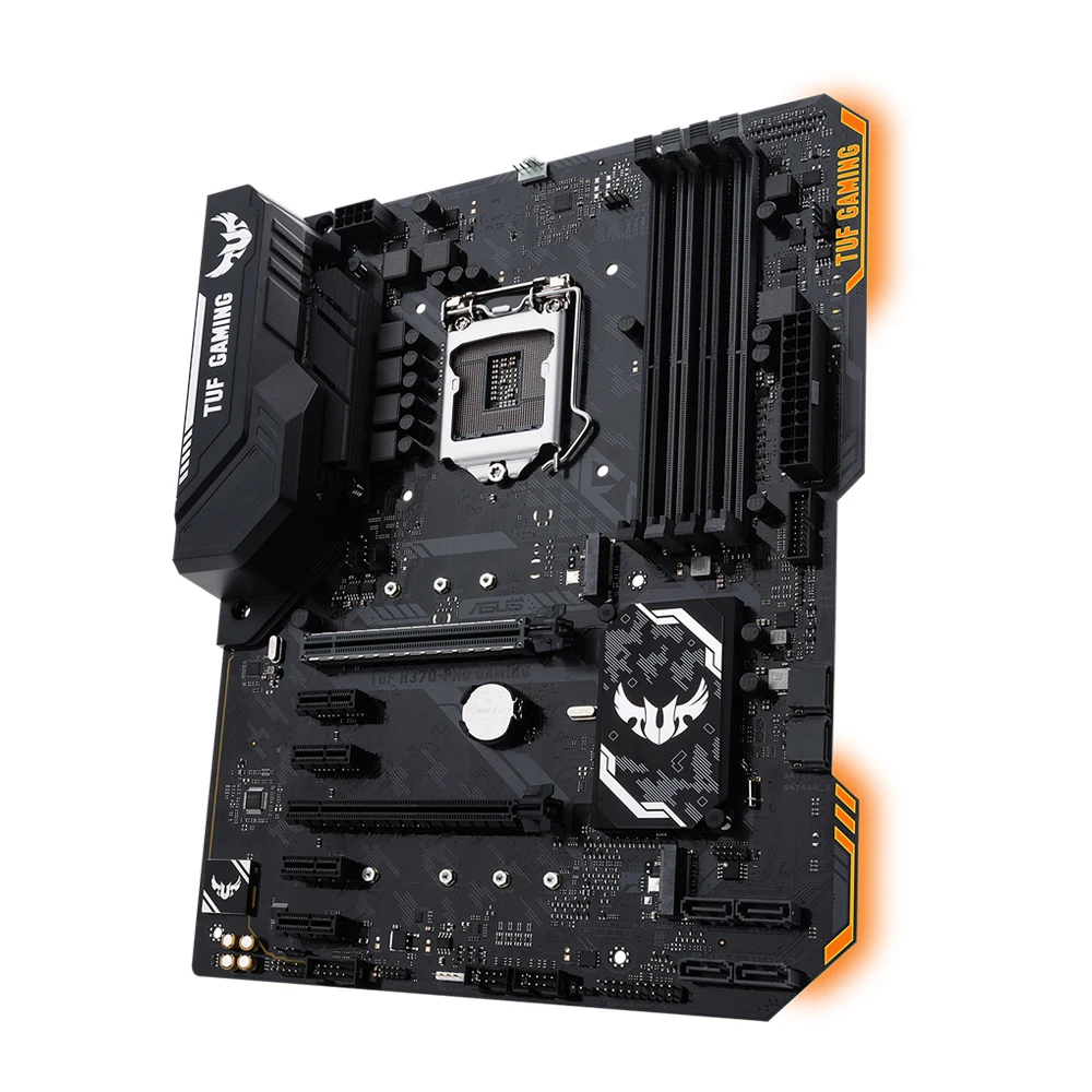 Imagem -06 - Placa-mãe para Jogos Asus-tuf H370-pro Soquete Lga 1151 para Intel Core Série 9000 8ª Geração i3 i5 i7 Atx 4x Dimm Máx. 64gb Ddr4