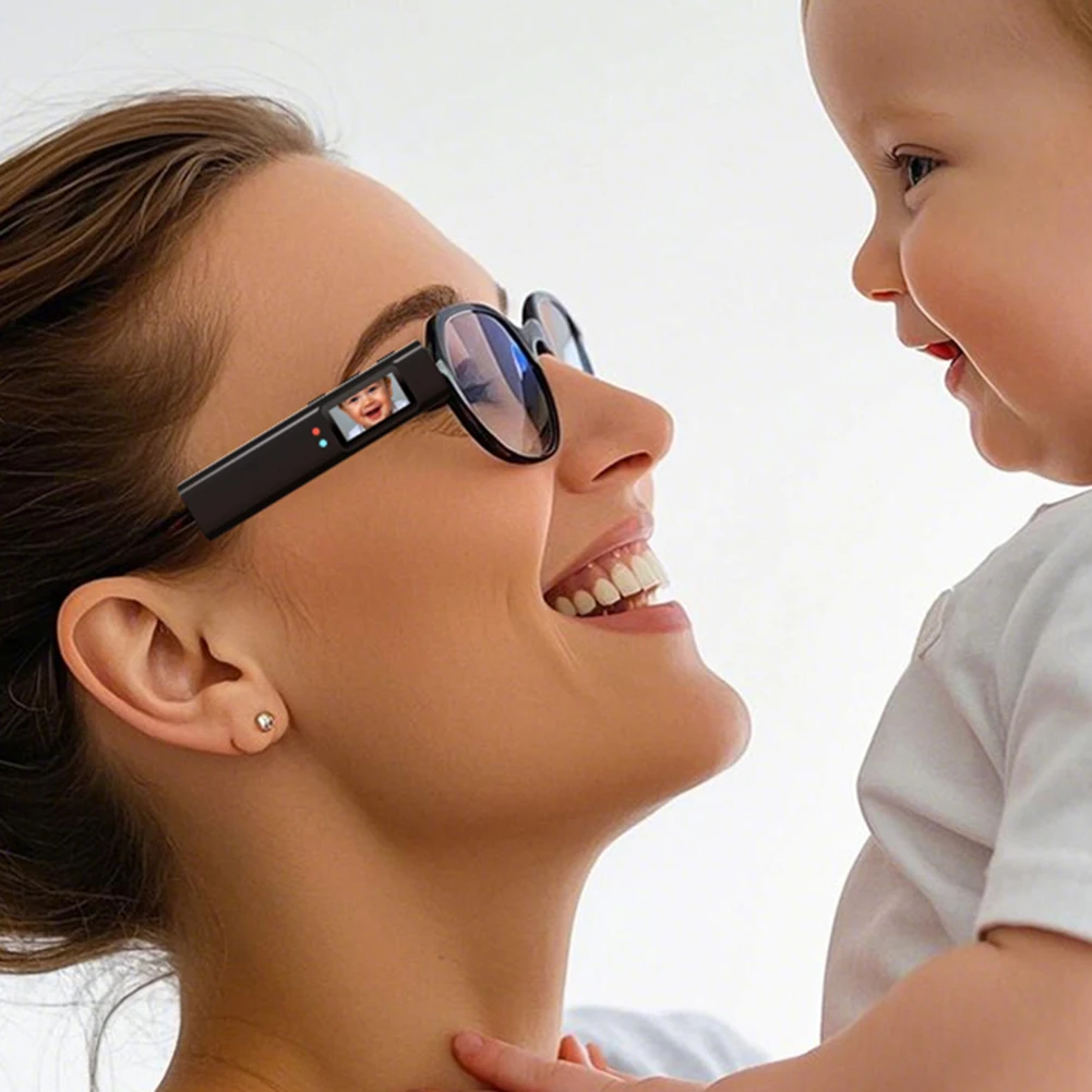 2.7K HD نظارات كاميرا واي فاي كاميرا رقمية صغيرة 0.96 بوصة IPS شاشة رياضية DV DVR مسجل فيديو بطارية 250 مللي أمبير تسجيل الصوت #4