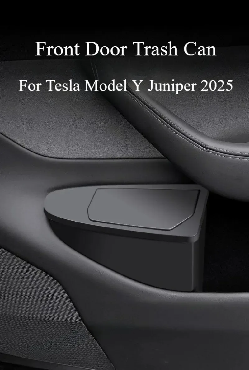 Für Tesla Model YL/Y Juniper 2026 Vordertür-Aufbewahrungsbehälter, Müllbehälter, Autotür-Aufbewahrungsbox, Multifunktionale Aufbewahrungsbox, Autozubehör – Detail 1