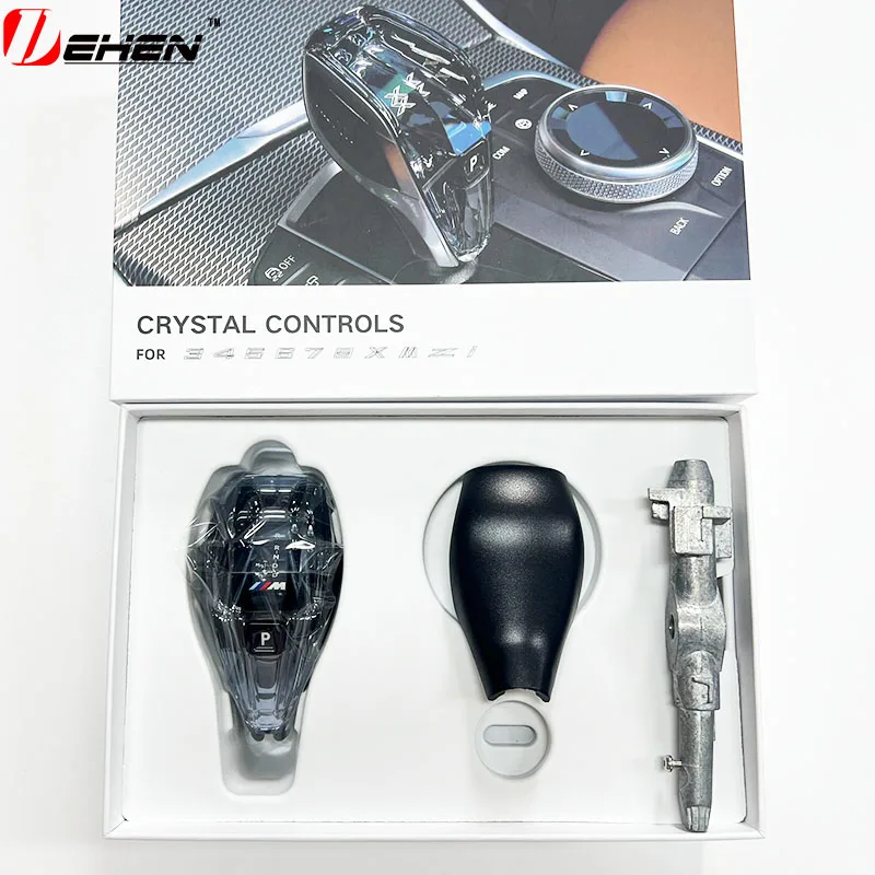 Crystal Gear For BMW G20 G30 G01F30 F32 F36 F01 F25 F26 F20 F22 F11 F10 E70 F15F16Crystal Gearbox Lever Stick Handle Accessories