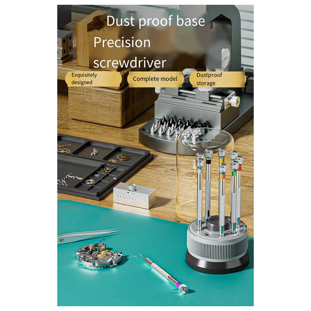 A95D-Watchmaking Machine Screwdriver Set Mini Precision Watch Screwdriver Set Small Screwdriver Set Flat Screwdriver
