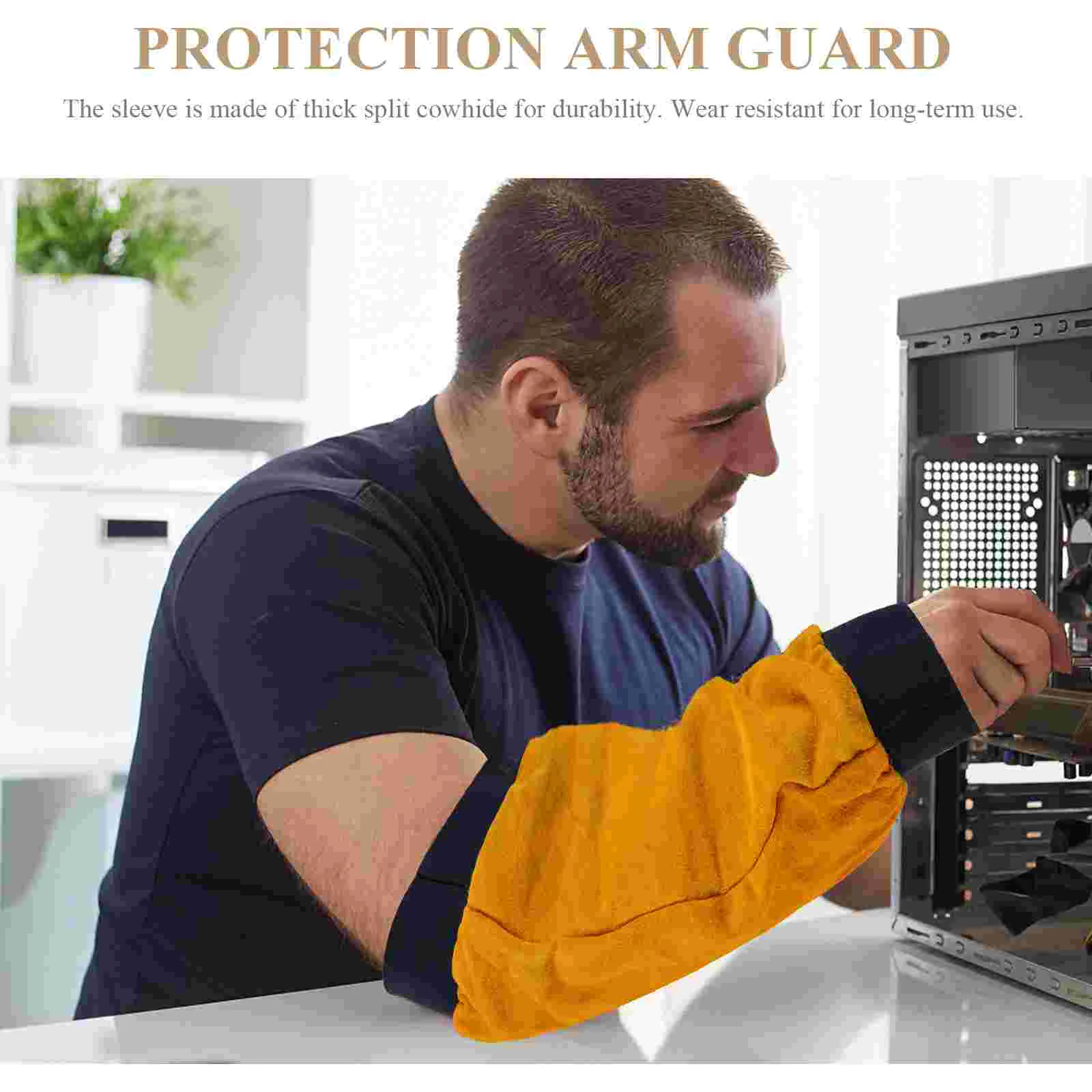 Labor Protection Sleeve Welding Sleevelet Sleeves Work Glove Cleaning Sleevelets Wire Anti- Cutting Arm for Guard