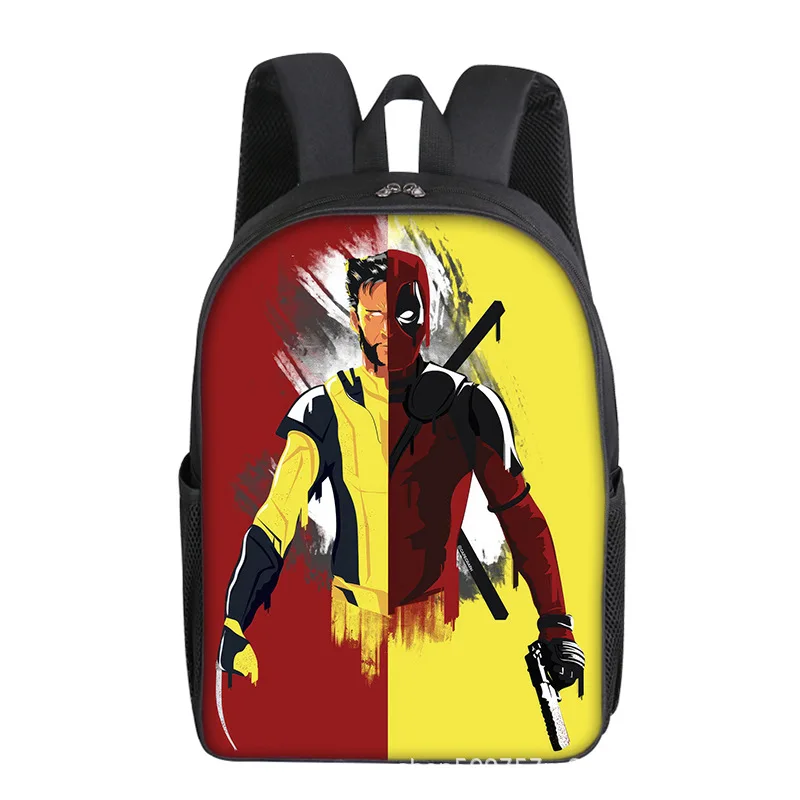 2024 Movies Deadpool and Wolverine Backpack Single Shoulder School Bags Student Backpack Children\'s Backpack Casual Bag