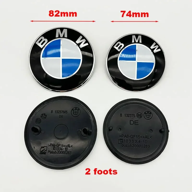 7 قطعة BMW مجموعة شعار 56 مللي متر 68 مللي متر سيارة عجلة مركز قبعات 82 مللي متر سيارة الجبهة هود شارة 74 مللي متر الخلفي الجذع شعار 45 مللي متر عجلة القيادة ملصق