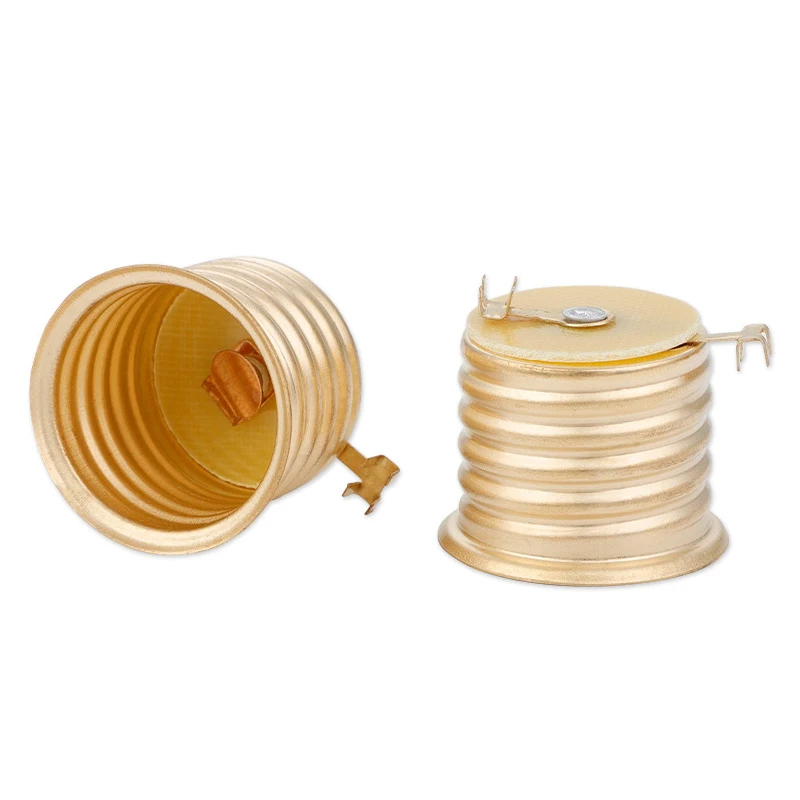 100pcs/lot 110V E27 Copper Screw Lamp Holder for Scrolling Lamp Outdoor Waterproof Light String LED bulb Tungsten filament lamp