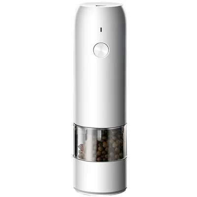 German electric pepper grinder, sea salt mill pepper artifact usb charging black grain salt pepper bottle