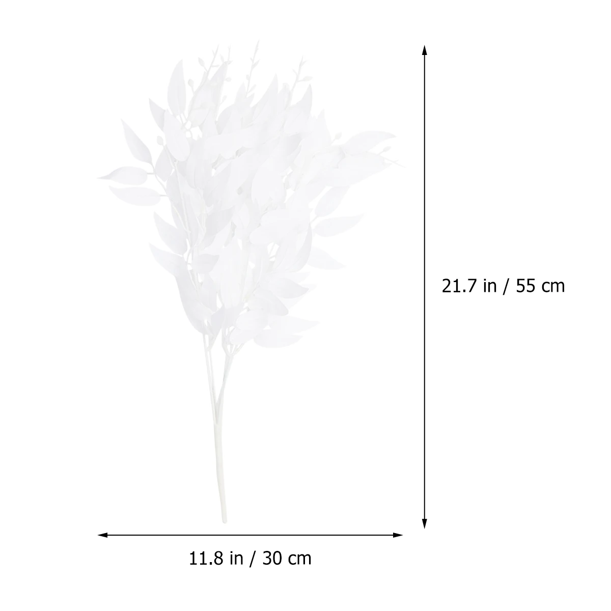 

2Pcs Artificial Willow Leaves Leaf Ornament for Home Party DIY Christmas Decorations Willow Leaves Decor