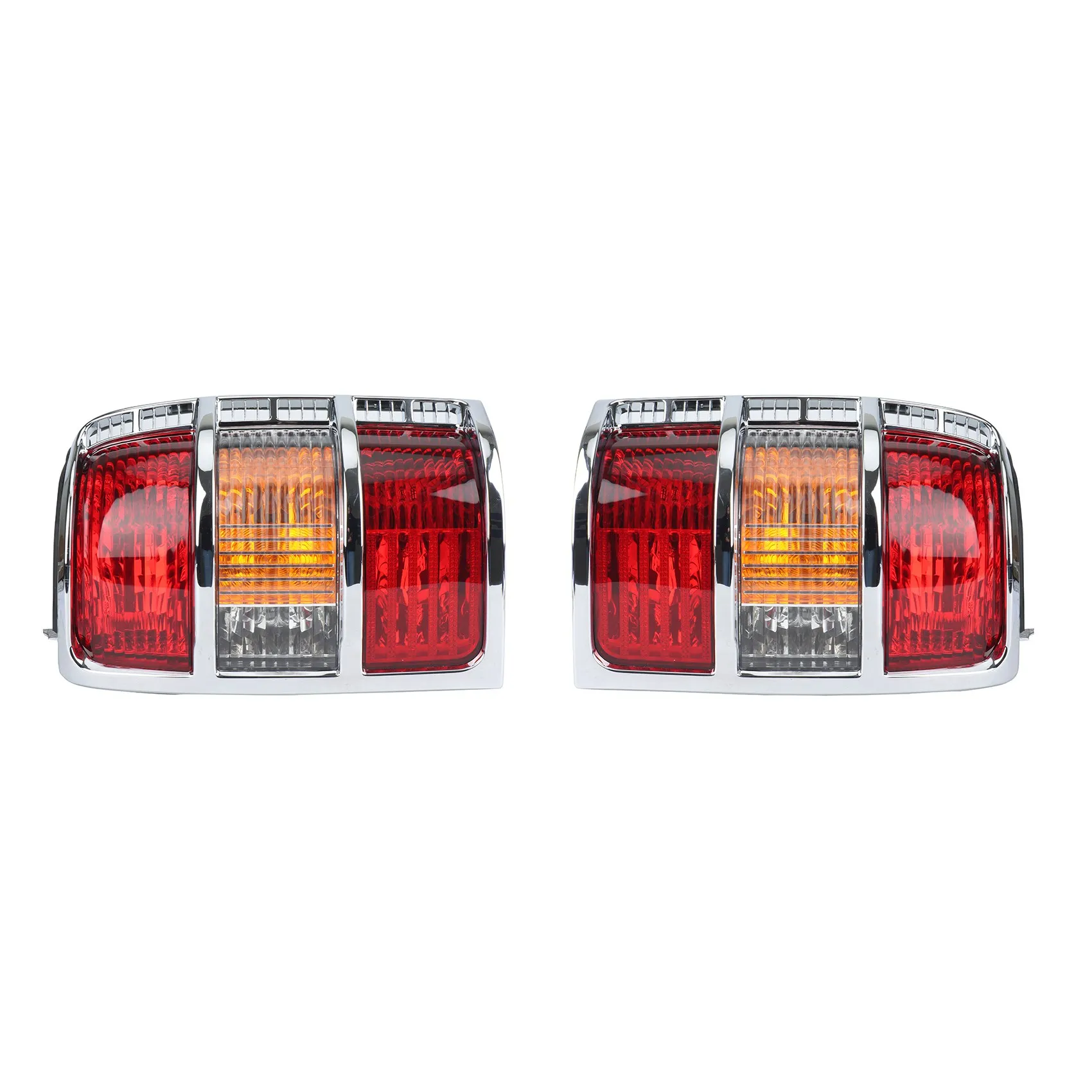 

Car Rear Bumper Brake Light Side Taillight Lamp for Mitsubishi Pajero V31 V32 V33 V43 1993-1997(Straight