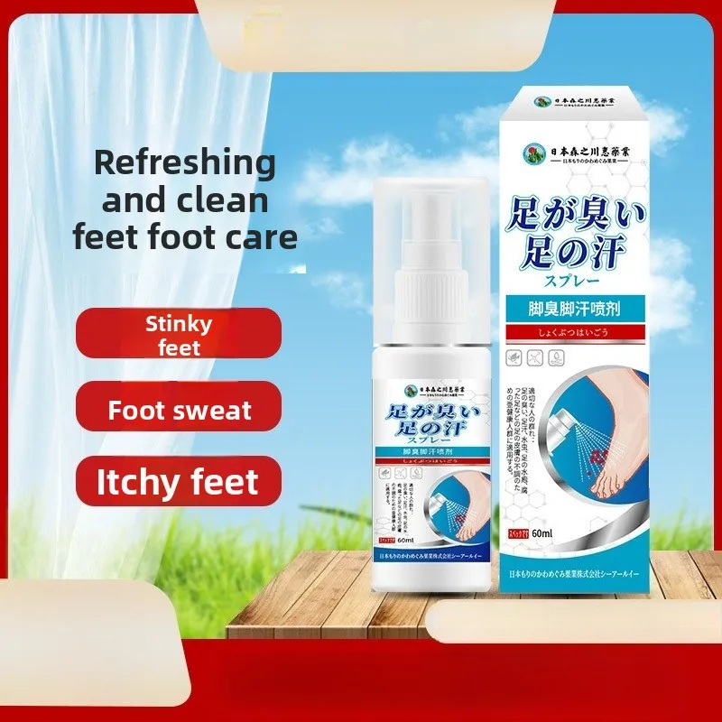 

Спрей для устранения запаха стопы — предотвращает потные ноги и неприятный запах изо рта, длительная свежесть, формула быстросохнущая