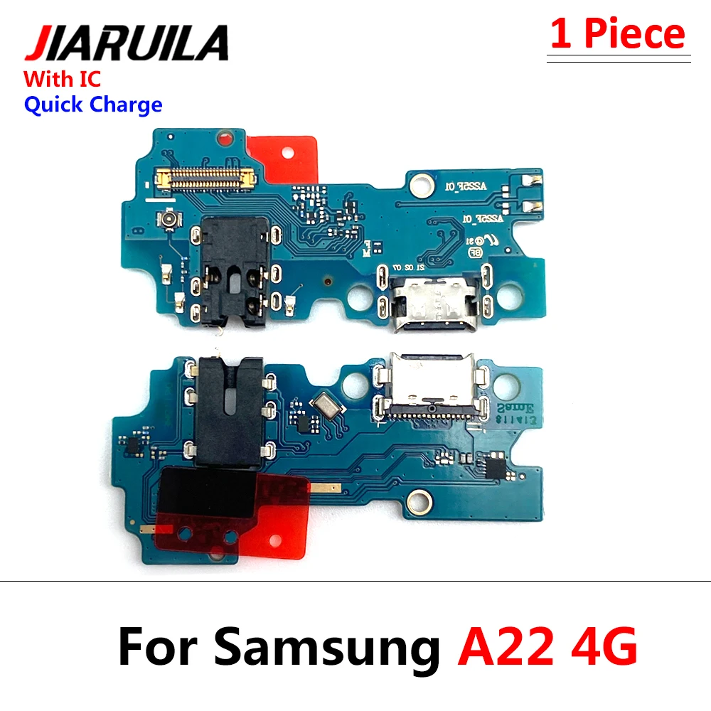 24Pcs New For Samsung A02 A12 A13 A22 A32 4G 5G A02s A03s A03 Core USB Charging Board Port Dock Charger Connector Flex Cable