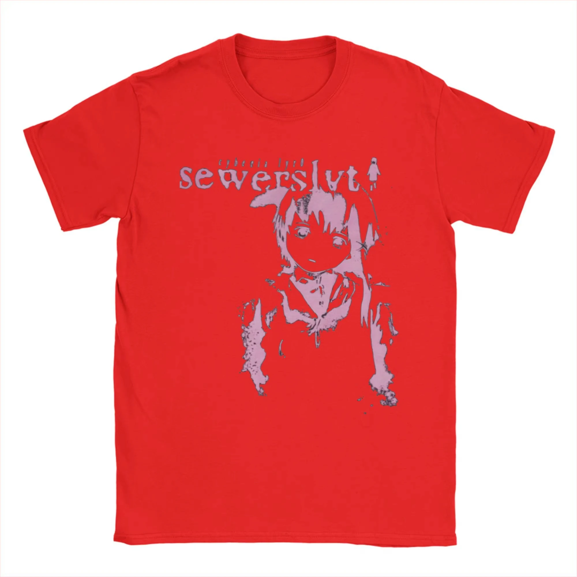Vintage Sewerslvt Schizofrenia Grafik T-Shirt Unisex Reine Baumwolle Kurzarm Harajuku Streetwear Casual Oberteil – Detail 8