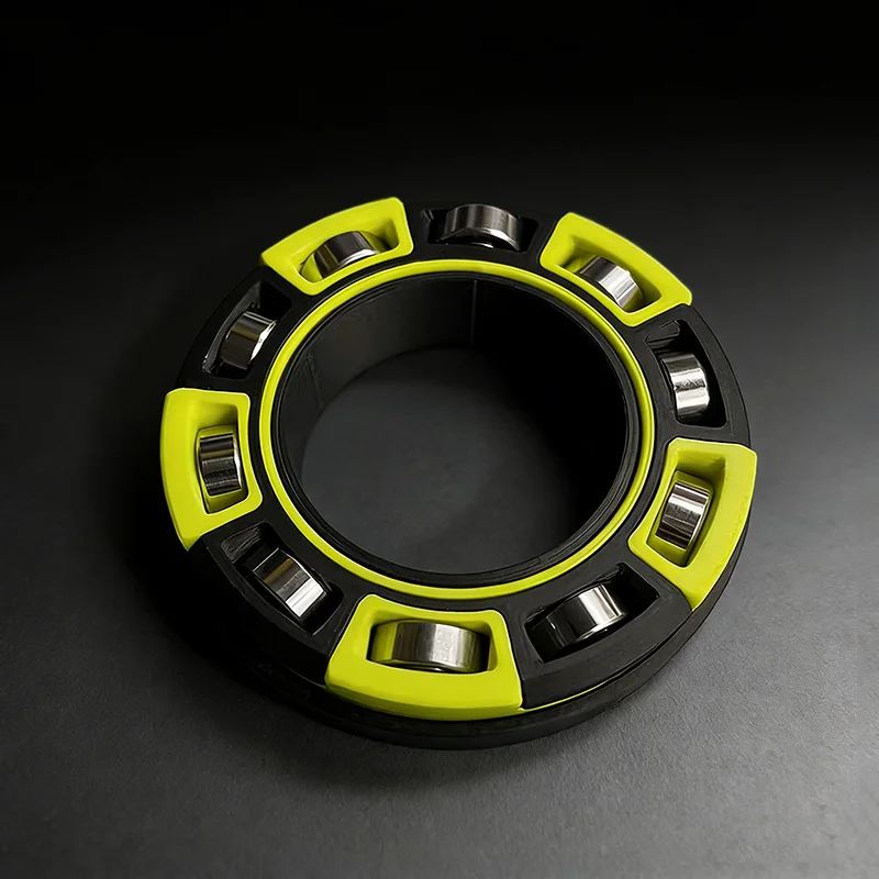 ลูกข่างหมุนปลายนิ้วแบบสร้างสรรค์ พร้อมช่องเก็บลูกปืน ของเล่นฟิดเจ็ตสปินเนอร์ ของเล่นแปลกใหม่ บรรเทาความเครียด