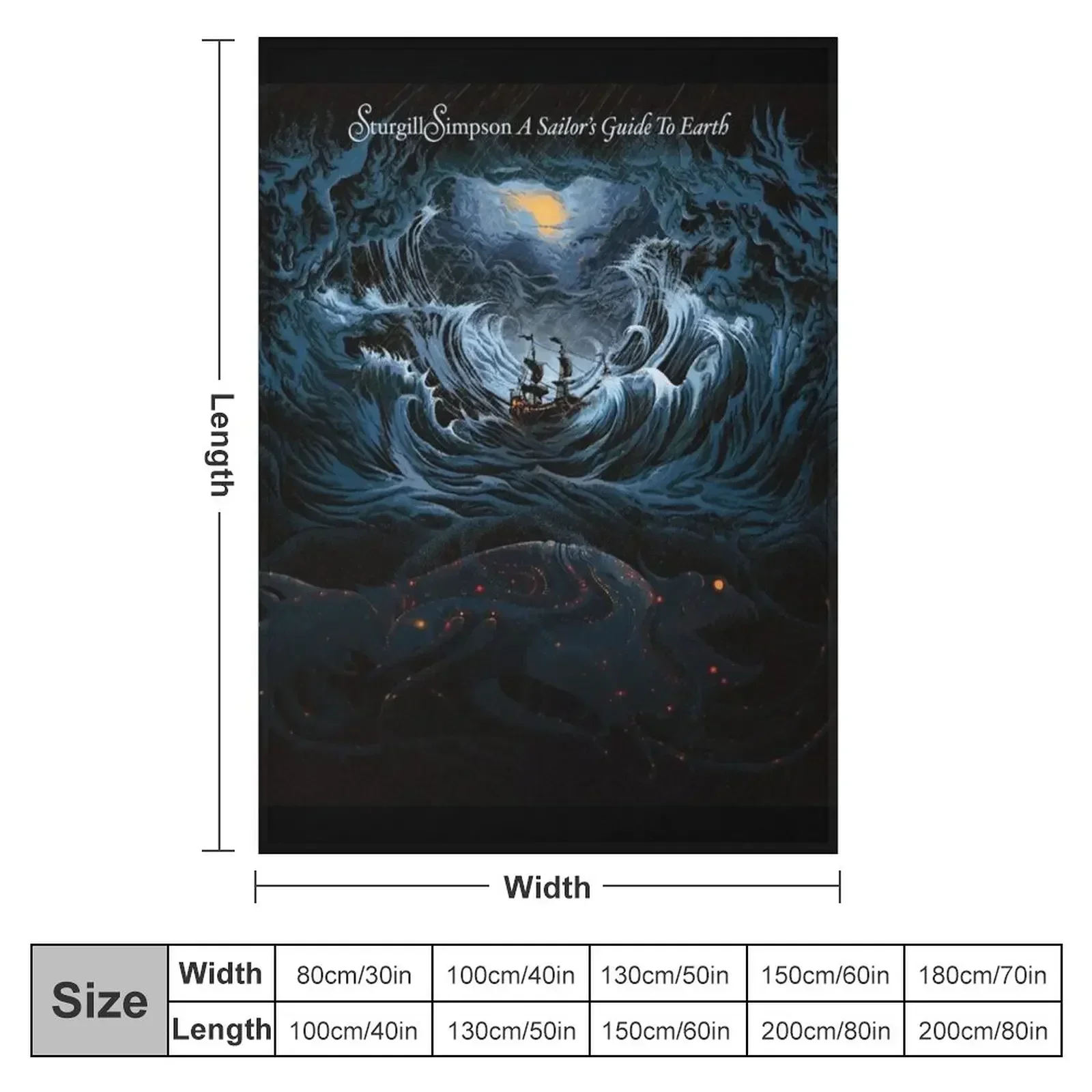 A sailors guide to earth Throw Blanket Large Furrys Sofa Giant Sofa christmas gifts Bed covers Blankets