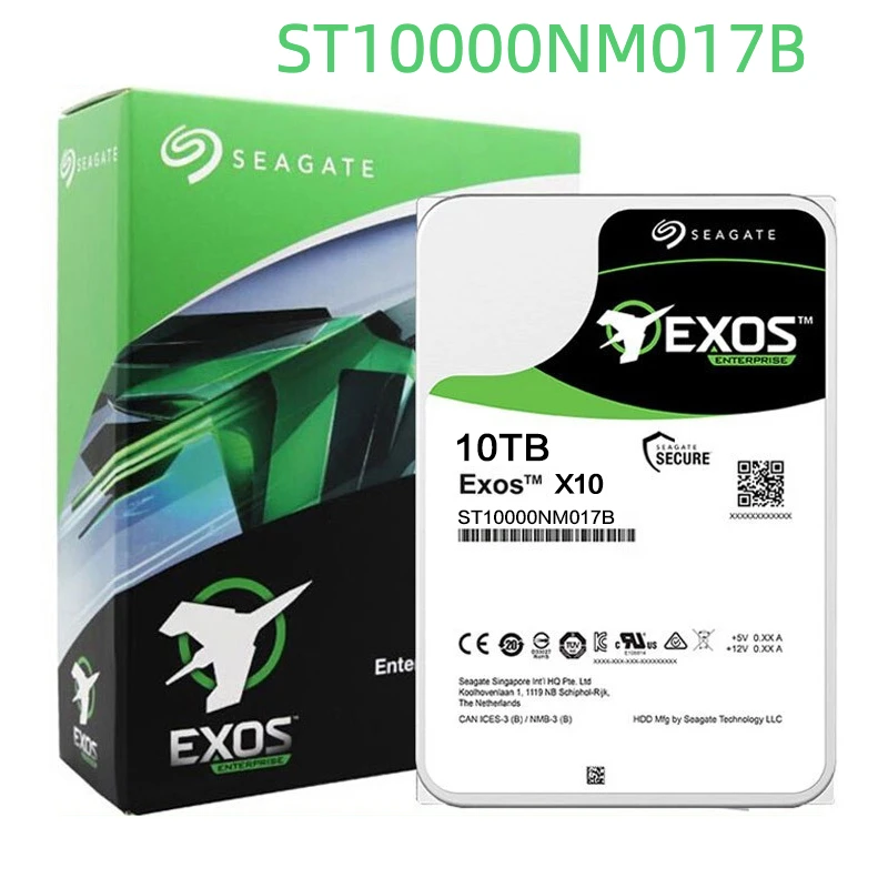 FOR NEW Seagate Exos 7E10 10TB 7200RPM SATA 6Gb/s 3.5