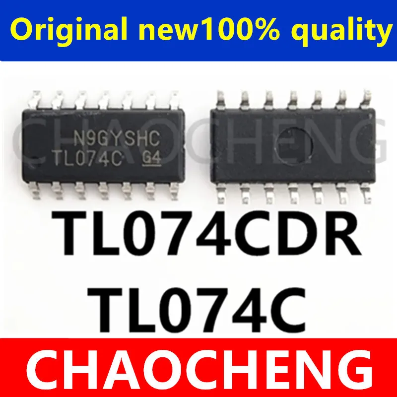 (10-20pce)100% New original TL074CDR TL074C SOP-14 Chipset