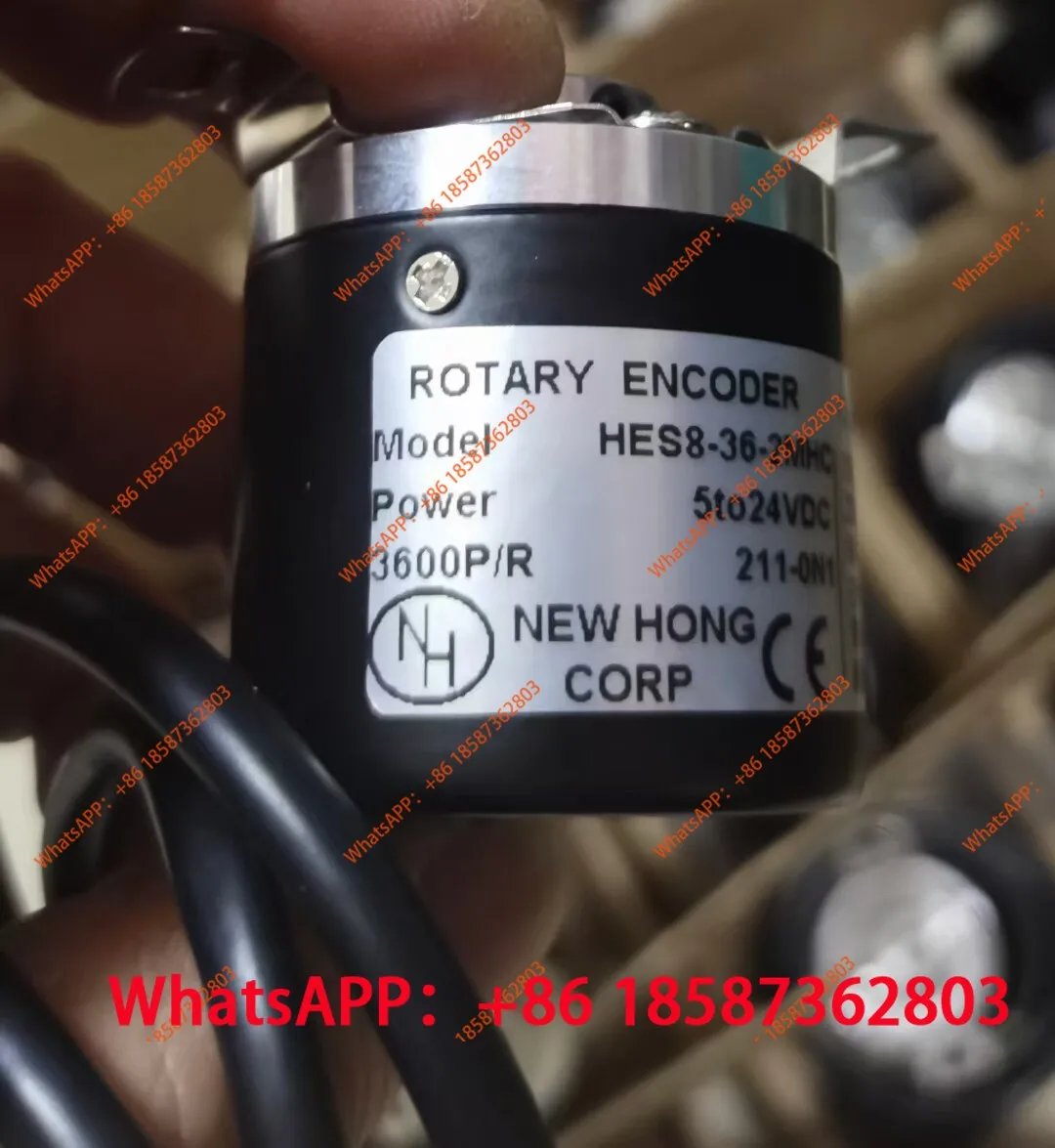 

Hollow Shaft 5V Long Line Drive TTL Differential Incremental Rotary Encoder HES Series 1024 Lines 1000 Pulses for Automation