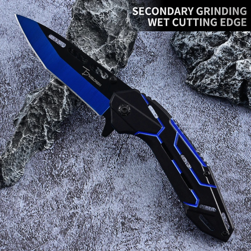 High Hardness Pocket EDC Portable Folding Knife Multifunctional Outdoor Tactical Camping Survival Knife Hunting Tool Knife