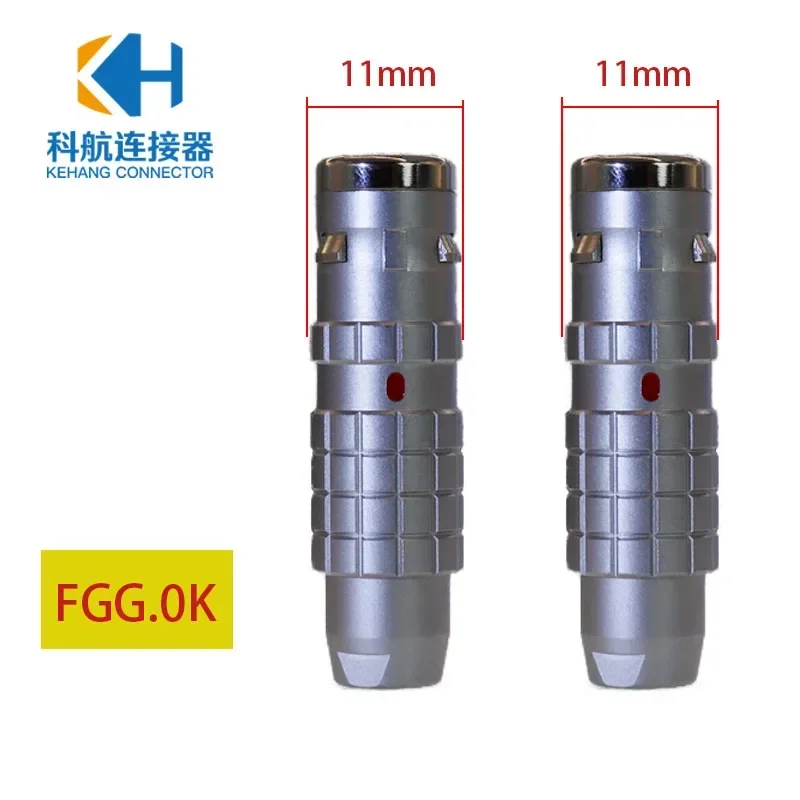 High Strength Waterproof Connectors Compatible with LEMO ODU FGG.0K 1K 2K 2Pin~26Pin IP68 plug - Perfect for Outdoor Equipment