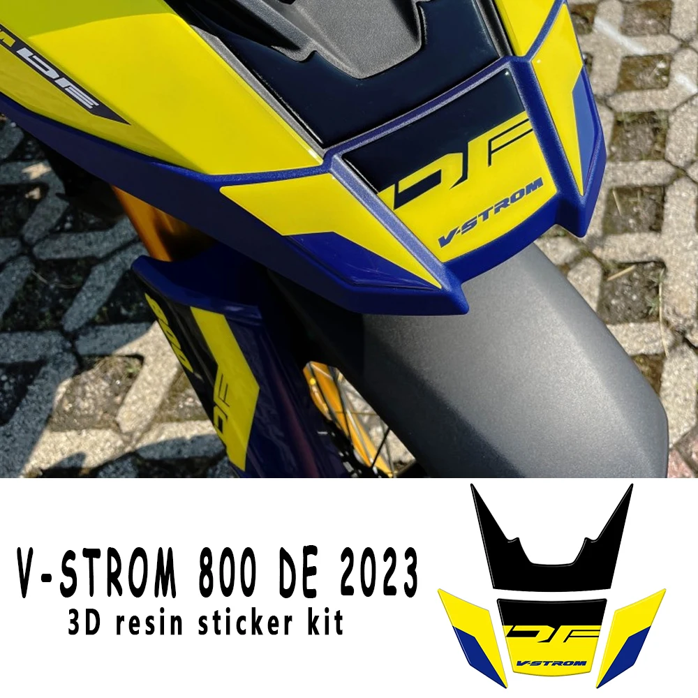 3D Epoxy Resin Sticker Protection Kit for Suzuki V Strom 800 DE VStrom 800DE 2023 Toe Protection