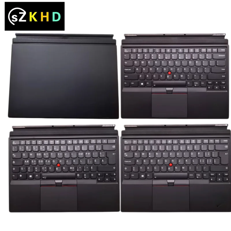 2018 Neue Handballenauflage mit hintergrundbeleuchteter US-Tastatur für Thinkpad X1 Tablet 3rd Gen3 Inhalationstyp-Tablet-Computer-Tastatur GK SW BR