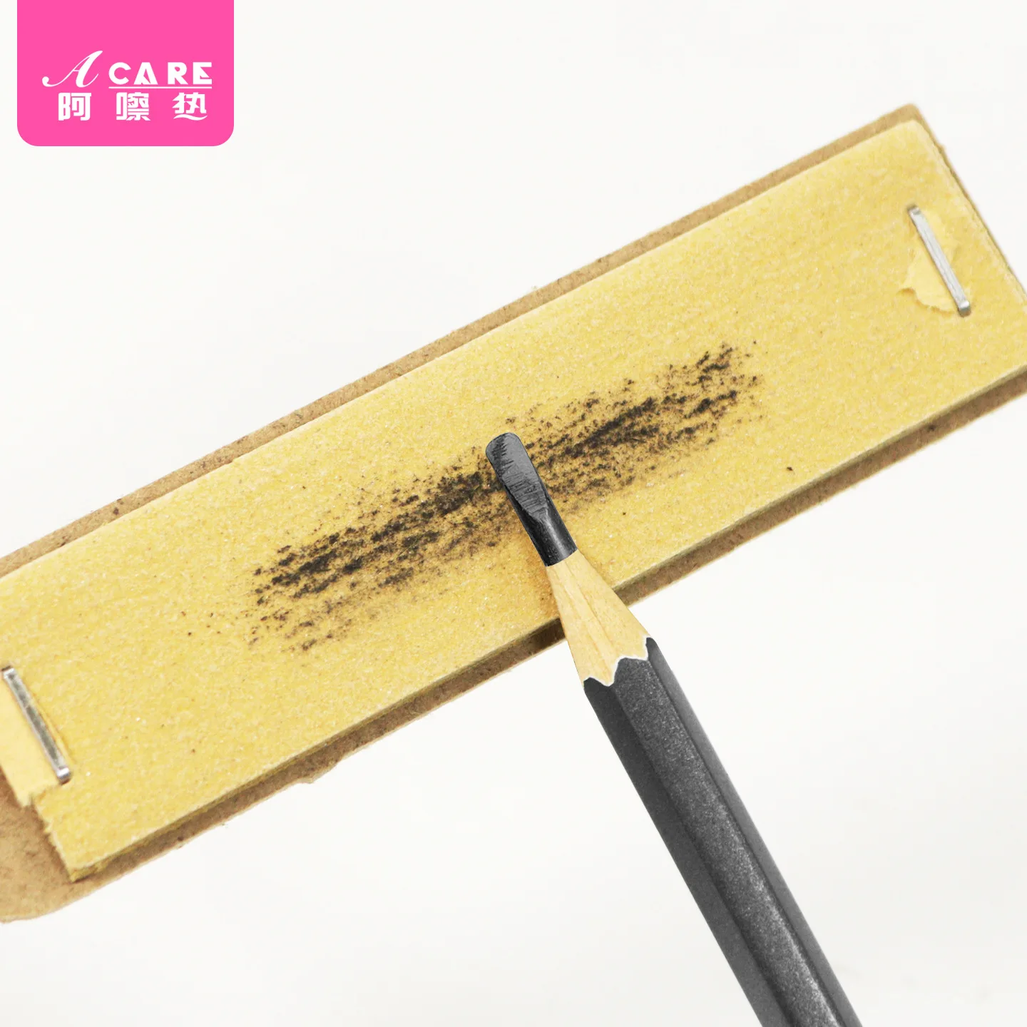 T型アイブロウペンシルサンディングペーパーA1-メイクアップアーティスト用アイブロウペンシルサンディングペーパーウォッシュボードティアブルサンディングペーパーサンディングツール