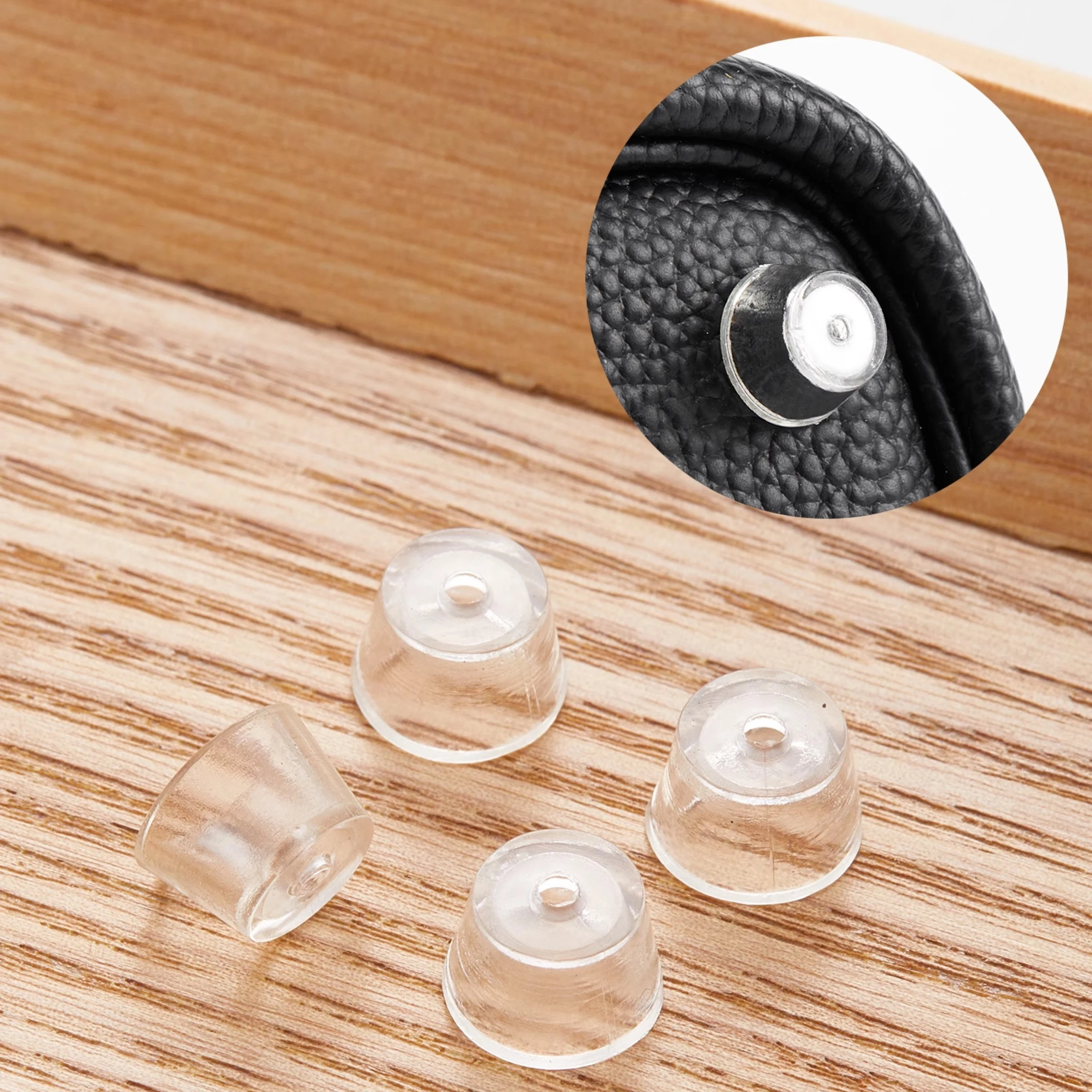 Bottom Nail Protective Cover for Birkin Kelly Transparent Foot Nail Anti-Wear Cover Bag Accessories