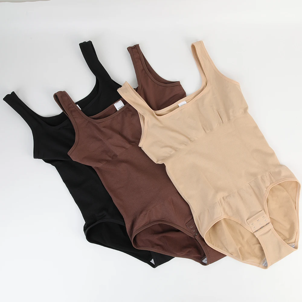 Plus Size Womens Briefs Bodysuits Sexy Suit Workout One Piece Gym Bodycon Tummy Control Activewear Jumpsuit Sleeveless XL-5XL image 6
