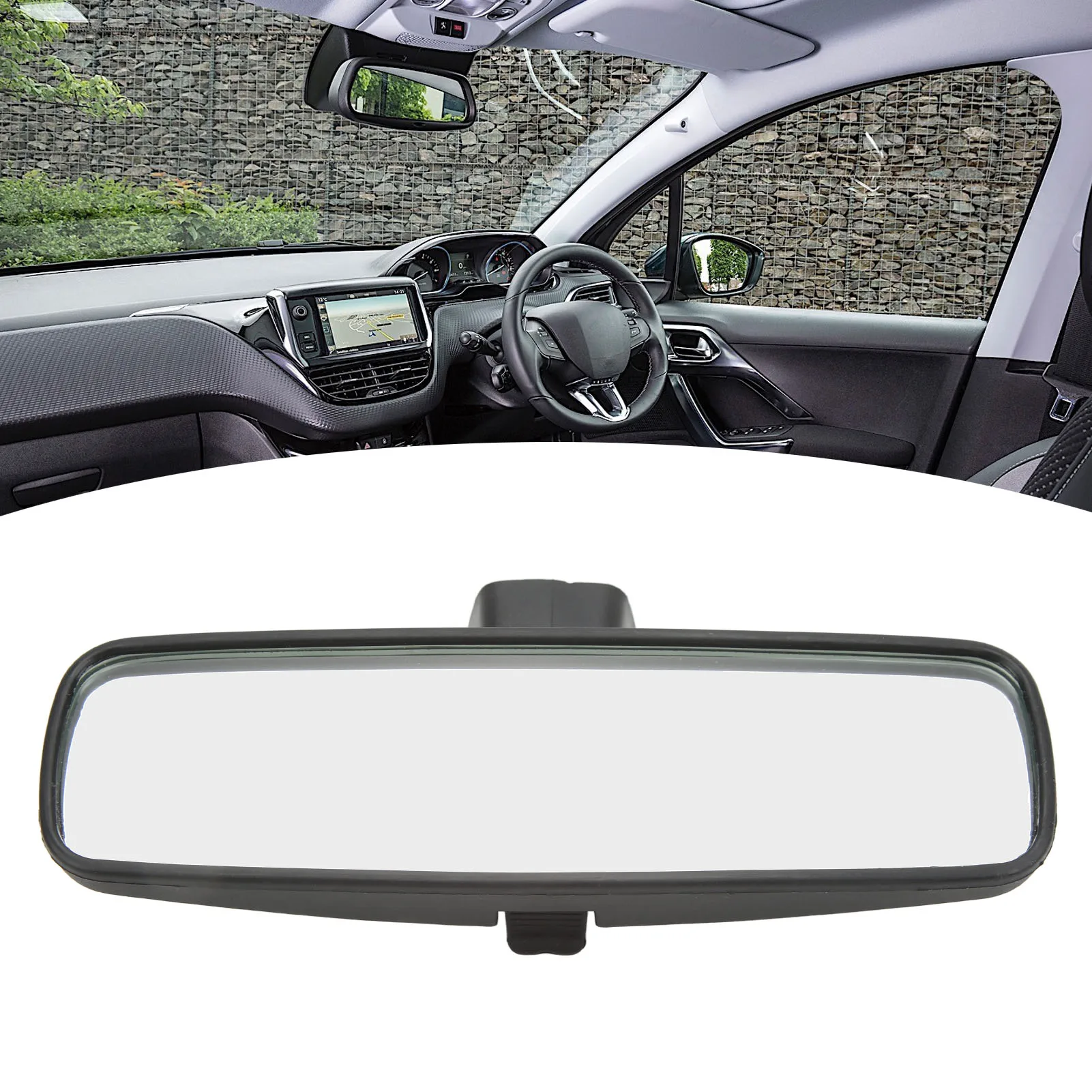 Fashion Auto Interior Mirror Car Interior Mirror Car Interior Rear View Mirror 8154AK Replacement for 2008 3008 308 308S 408 508