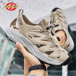 O.Z.TESHI men wading shoes water shoes upstream walking breathable fishing beach Sandals outdoor hiking ariver tracing shoes