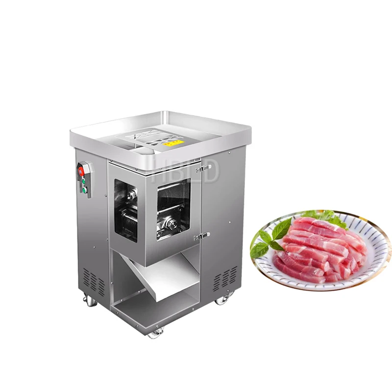 Stainless Steel Electric Meat And Vegetable Cutting Machine, Commercial Stainless Steel Vertical Cutting Machine