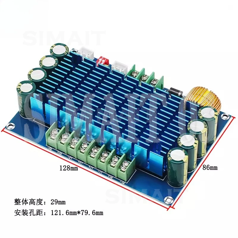TDA7850 4-Channel Car Amplifier Board | 4x50W High Power, 12V DC for Audio Upgrade