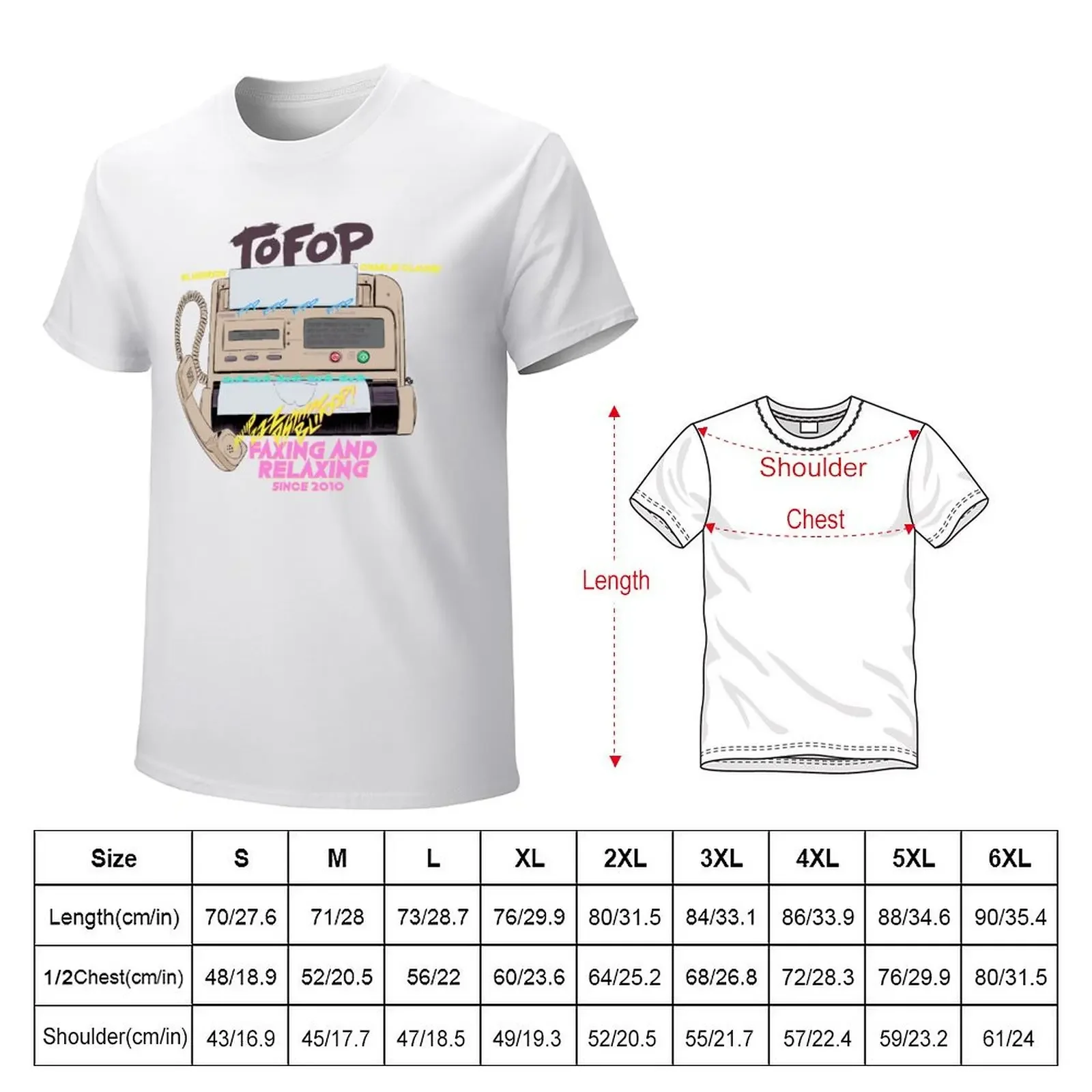 TOFOP - Faxing and Relaxing T-Shirt plus size clothes oversizeds shirts graphic tee designer shirts plain white t shirts men