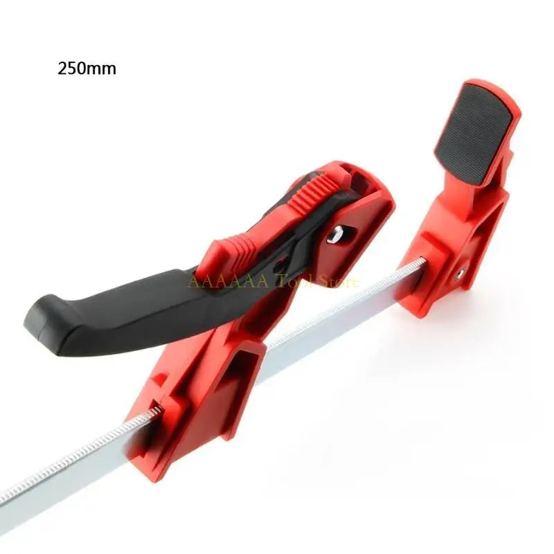 A2BE Ratchet Heavy Duty F-Clamp Bar Clip Clamp For Woodworking High Strength DIY