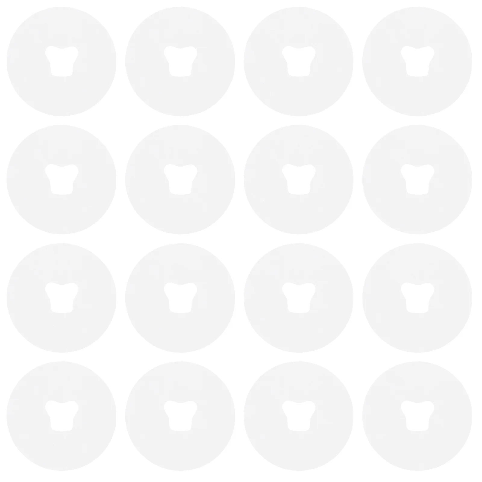 

100 шт. одноразовые массажные подушечки для подголовников Премиум-коврики для подушек с отверстиями для лица Мягкие эргономичные подходят для кожи лица Использование в спа-салонах и