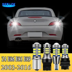 2x LED Reverse Light Backup Bulb Accessories For BMW Z4 E86 E85 E89 2003-2016 2004 2005 2006 2007 2008 2009 2010 2011 2012 2013