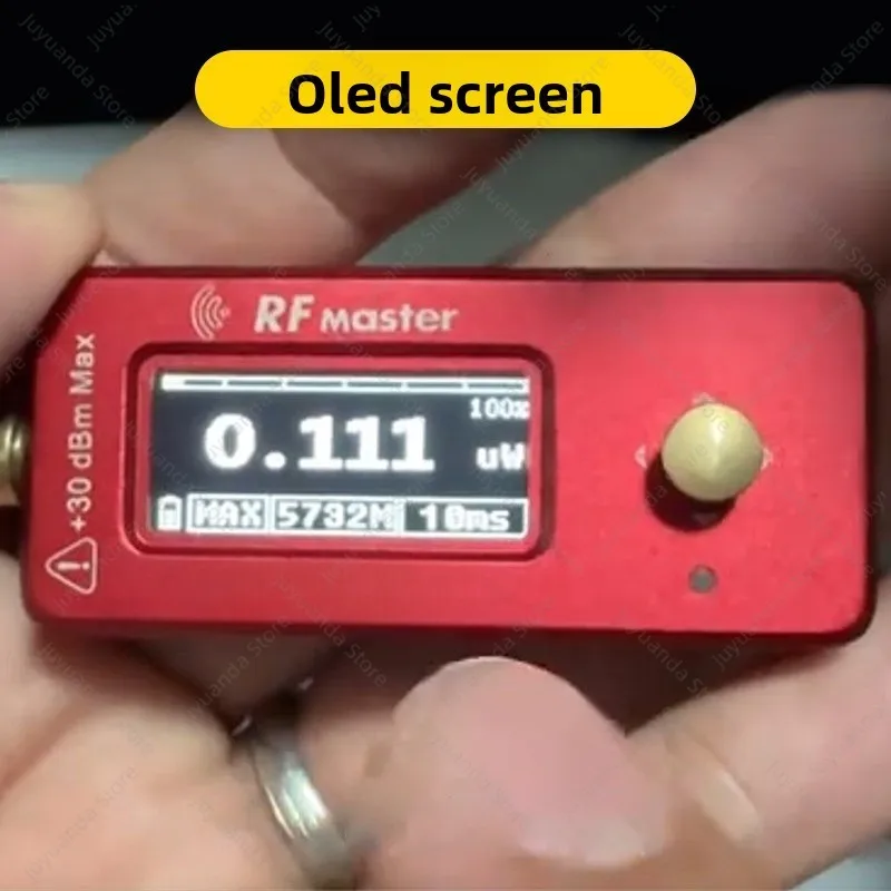 Image Transmission Power Meter RF MASTER Model Aircraft Tester Power Meter FPV Portable Attenuator