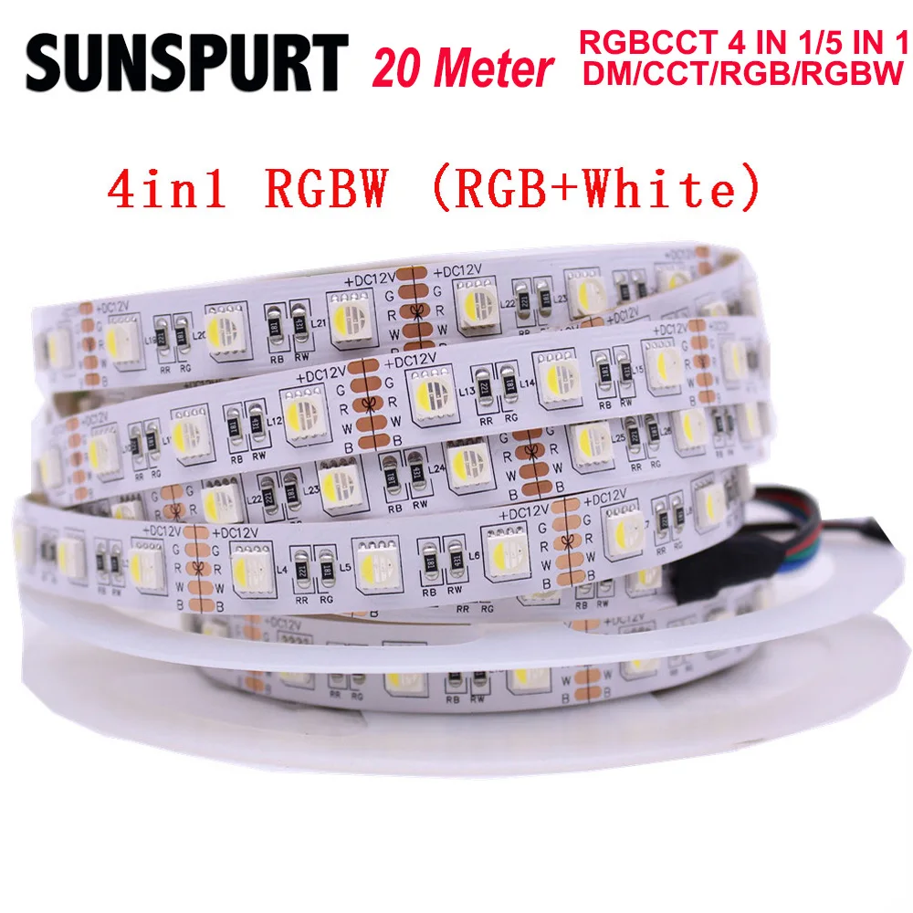 

5 м-20 м 5050 RGB/RGBW/RGBCCT 5 чипов в 1 4 в 1 60 светодиосветодиодный s/M светодиодные ленты, DC12V Светодиодные лампы 300 светодисветодиодный s/Reel,5 м неводонепроницаемые светодиодный ные ленты