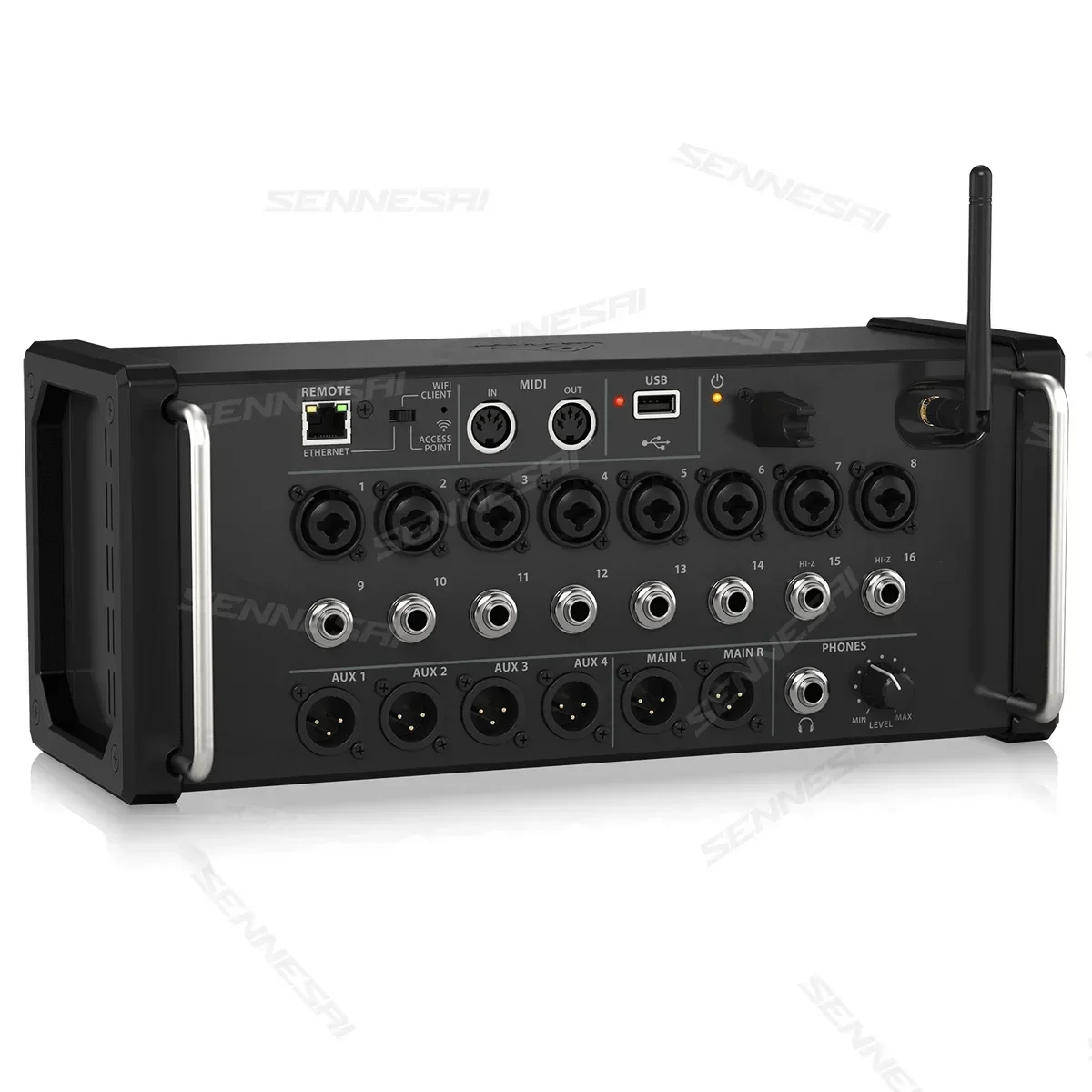Air1:1 XR16/MR18 konsol rekaman Studio, pencampur Digital profesional Dj Studio Wifi Mixer Audio Digital meja suara Multi-track