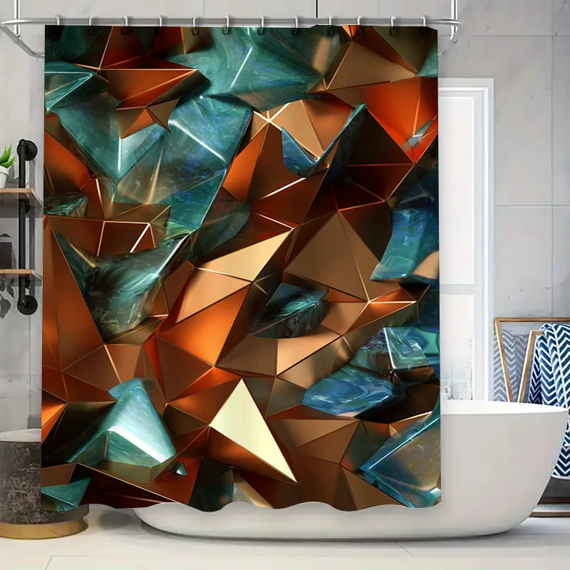 

Занавеска для душа Fantasy Forest с 3D принтом, водонепроницаемая ткань для украшения ванной комнаты