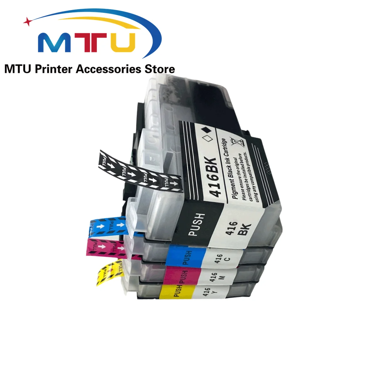 

1 комплект картриджей LC416 LC416XL для Brother DCP-J4140N MFC-J4440N J4540N MFC-J4940DN