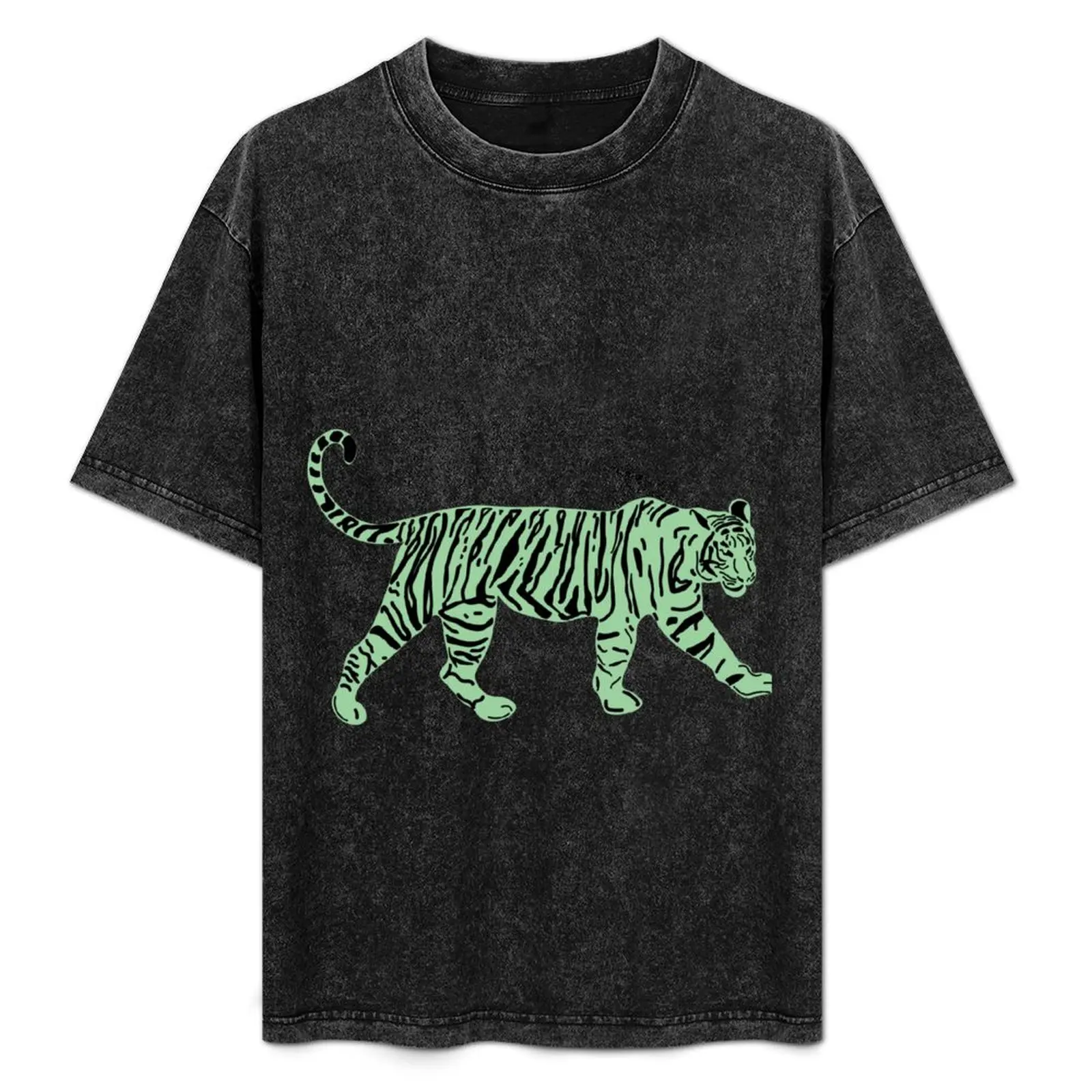 

Green Tiger T-Shirt Work Wear Lightweight Tee