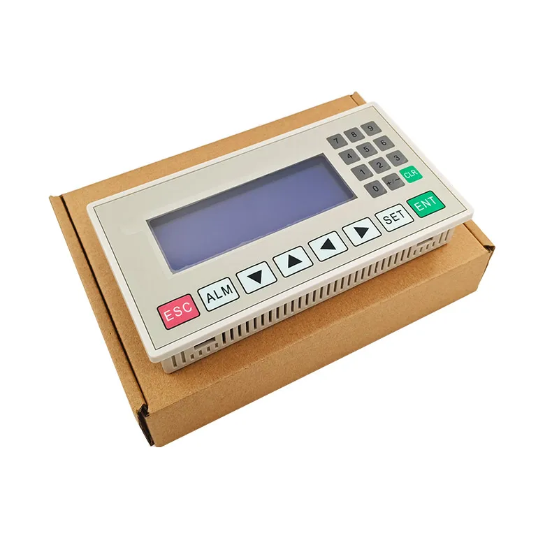 OP320-A Industrial Control Board with Text Display 232/422/485 Comm Port Compatible PLC MD204L for Electronics Manufacturing