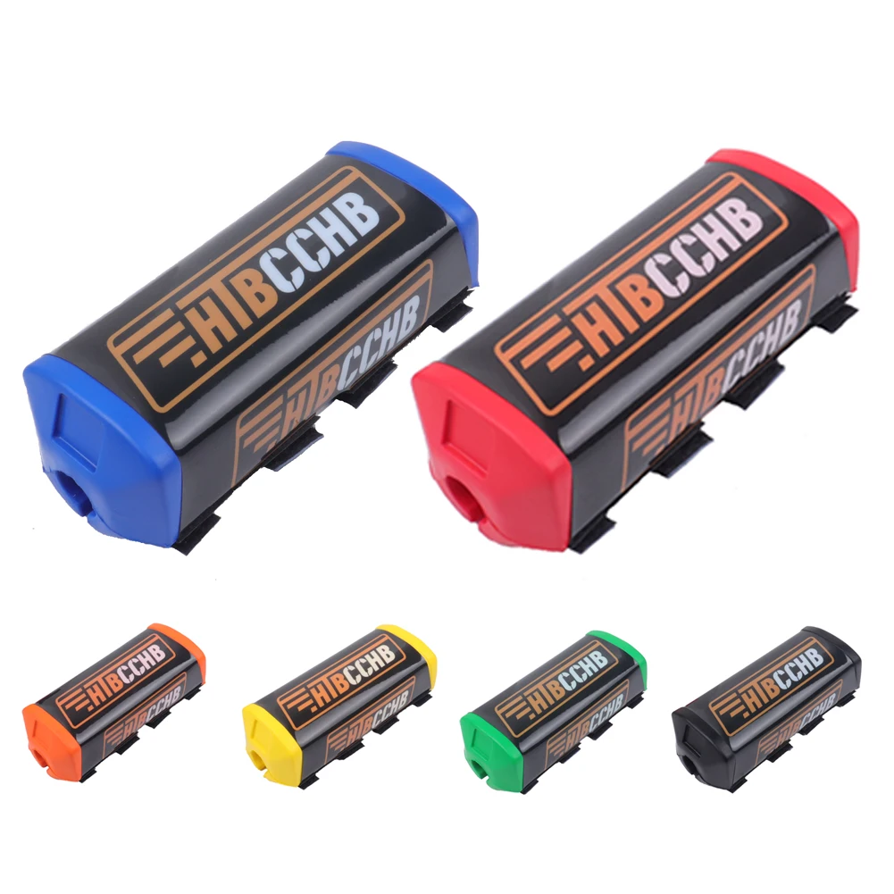 

2.0 Square Handlebar Bar Pad Fat Bar Pad Chest Protector Cross Bar fit 1-1/8 handle bar motorcycle Dirt Bike Pit Bike Universal