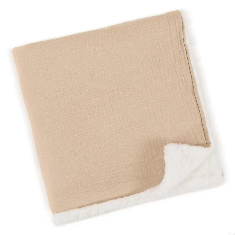 

Comfortable Baby Blanket Soft Plush Throw Wrap Towel for Sleeping Comfort